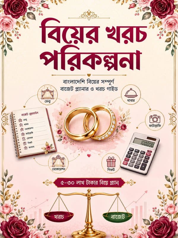 বিয়ের খরচ পরিকল্পনা